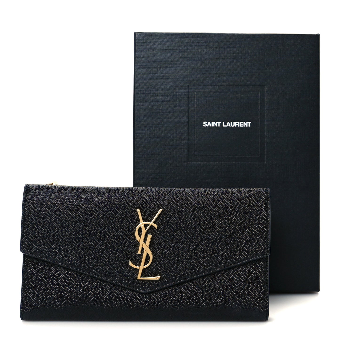 Grain De Poudre Monogram Uptown Wallet Black