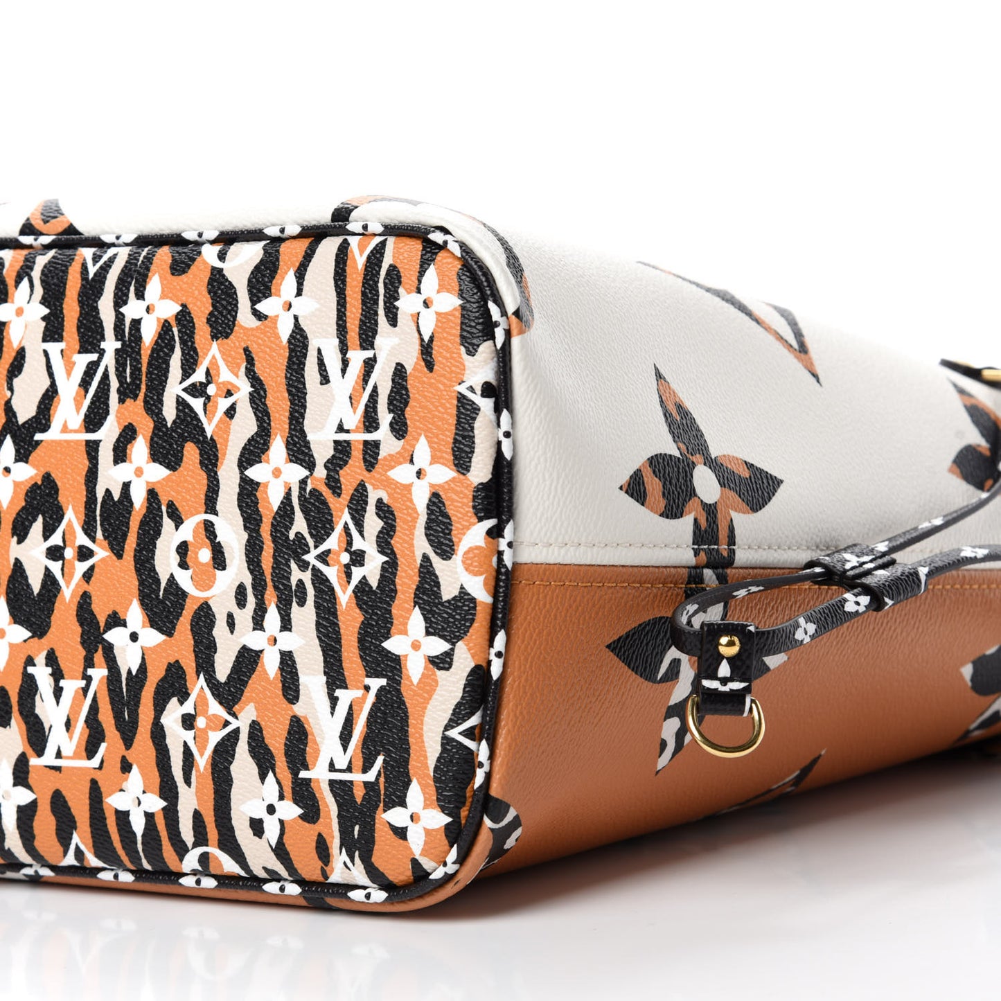 Monogram Giant Jungle Neverfull MM Ivory