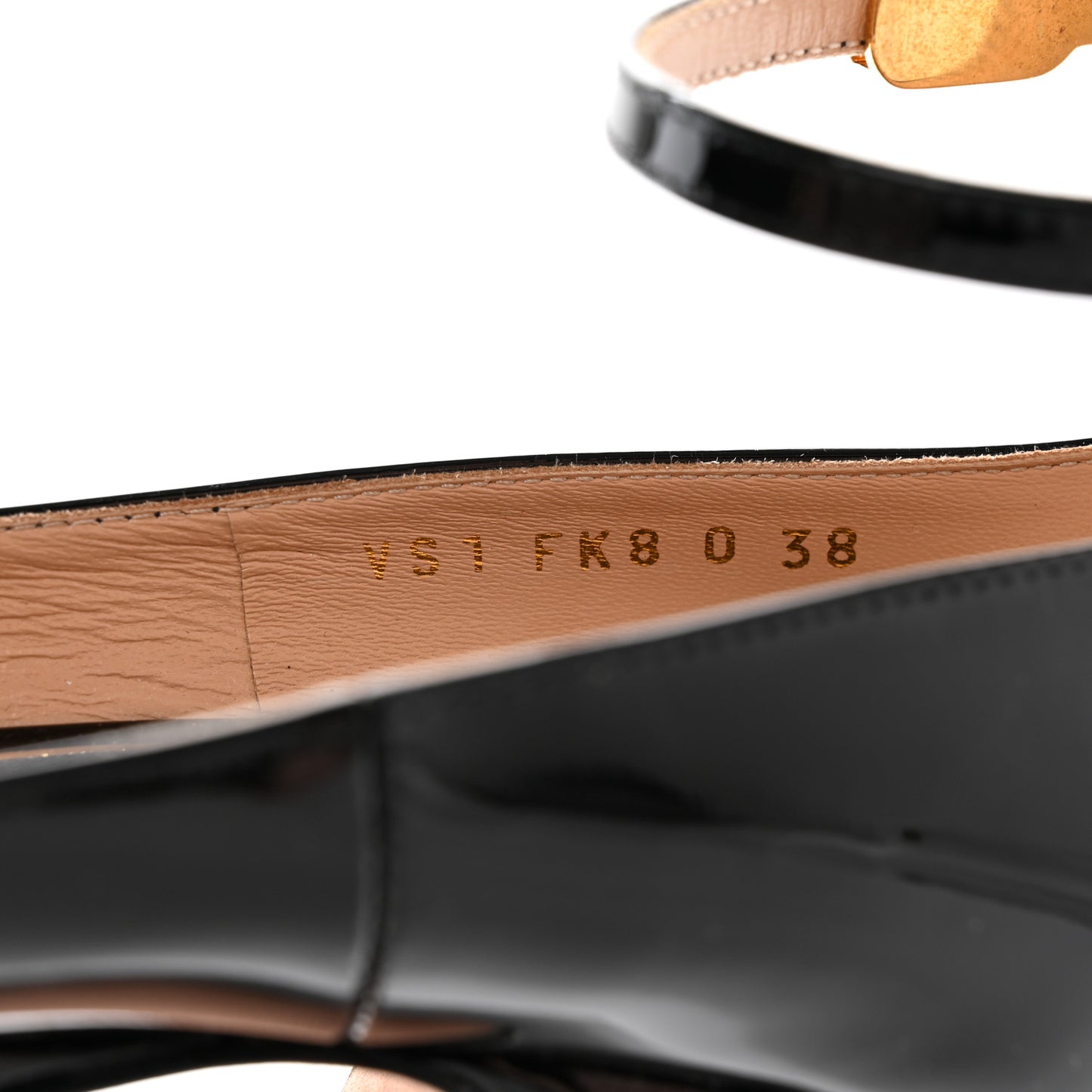 Patent Tan-Go 65/165mm Platform Pumps 38 Black