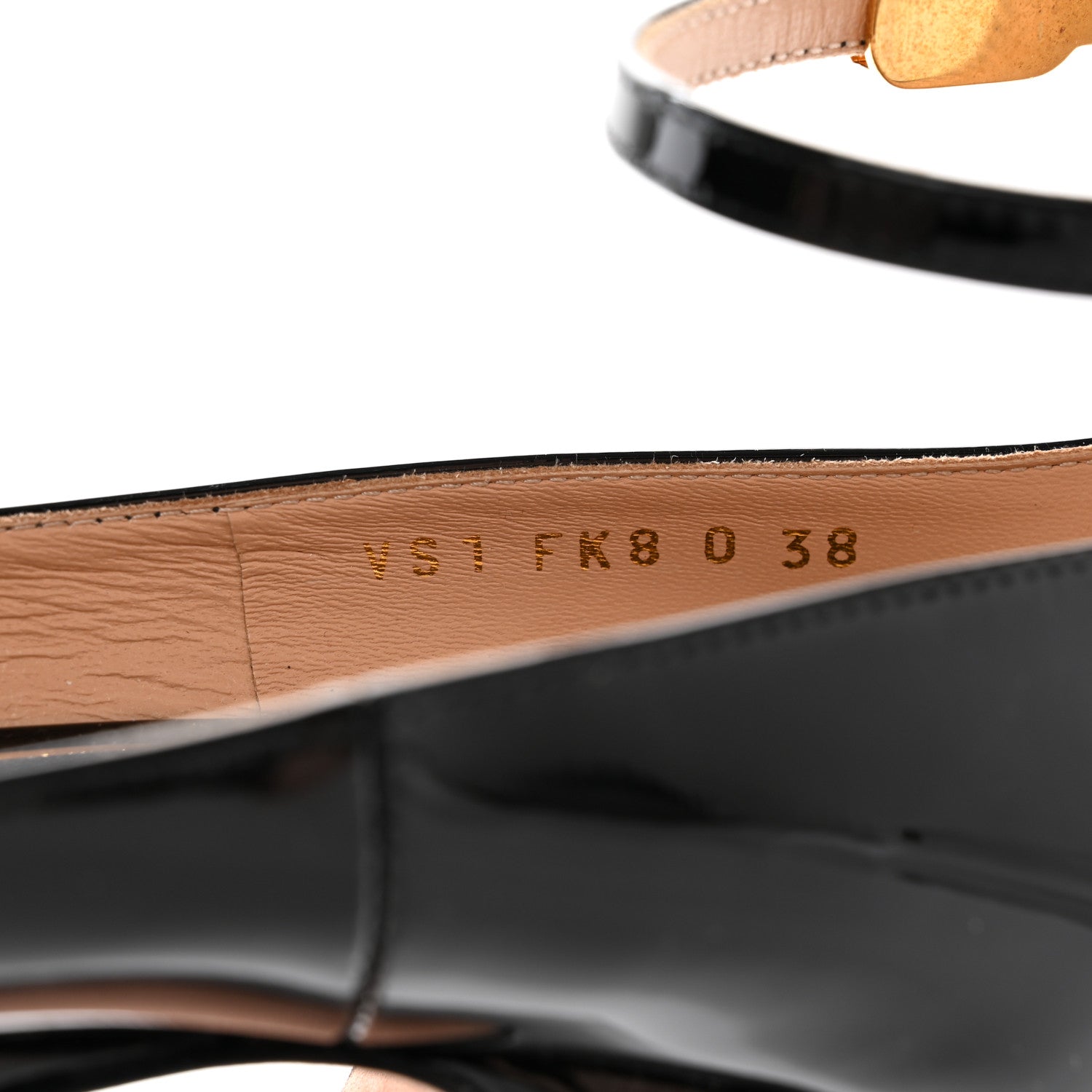 Valentino Garavani Patent Tan-Go 65/165mm Platform Pumps 38 Black 8 of 16