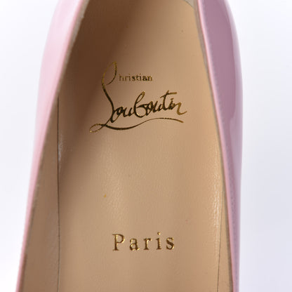 Christian Louboutin Patent Pigalle Follies 100 Pumps 39.5 Eglantine 7 of 9