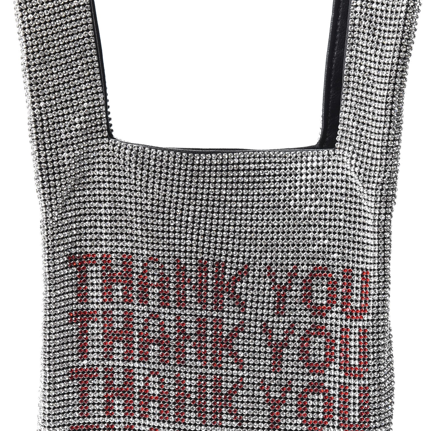 Alexander Wang Crystal Wanglock Mini Shopper Silver 8 of 8