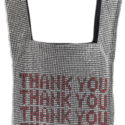 Alexander Wang Crystal Wanglock Mini Shopper Silver 8 of 8