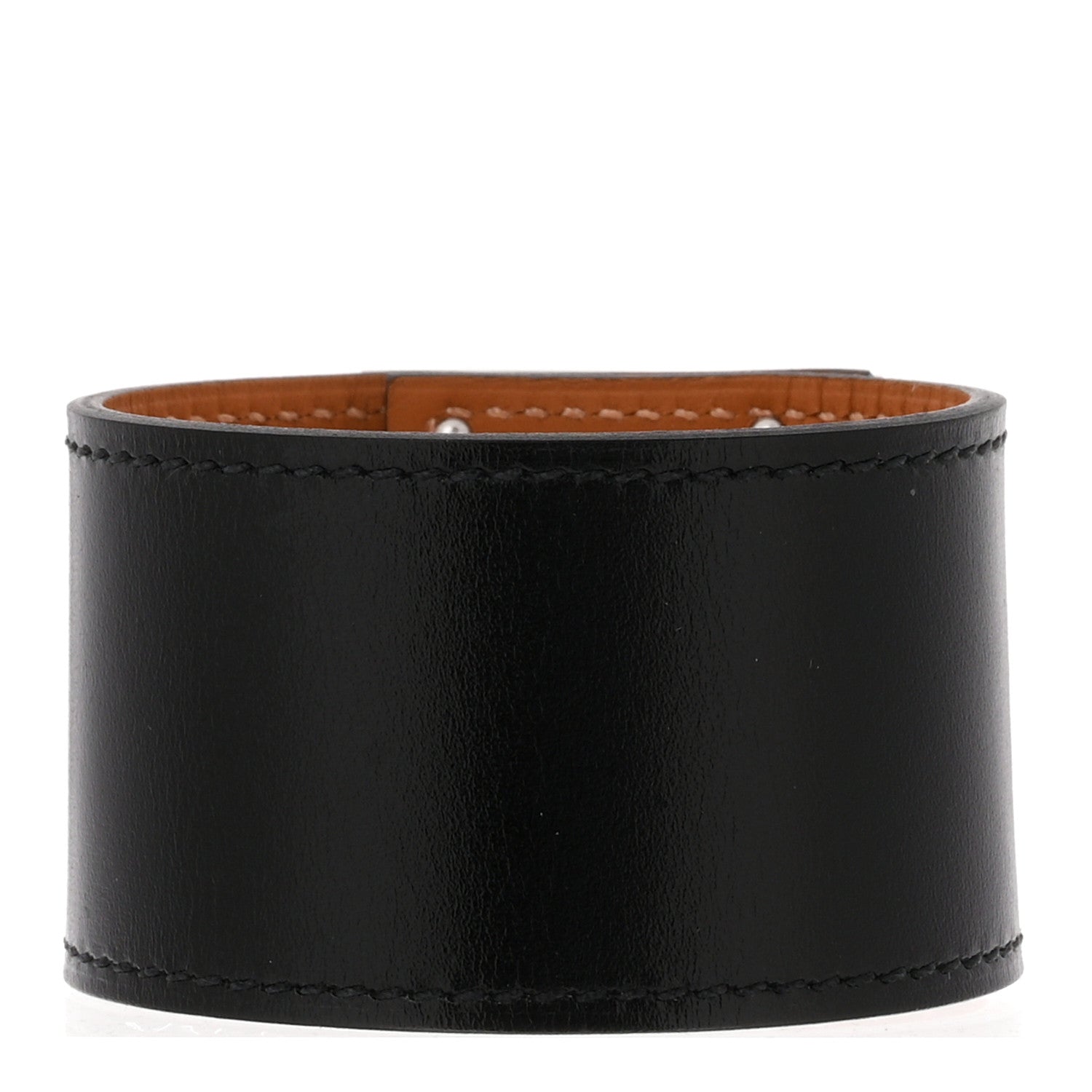 Hermes Box Collier De Chien CDC Bracelet T1 Black 3 of 6