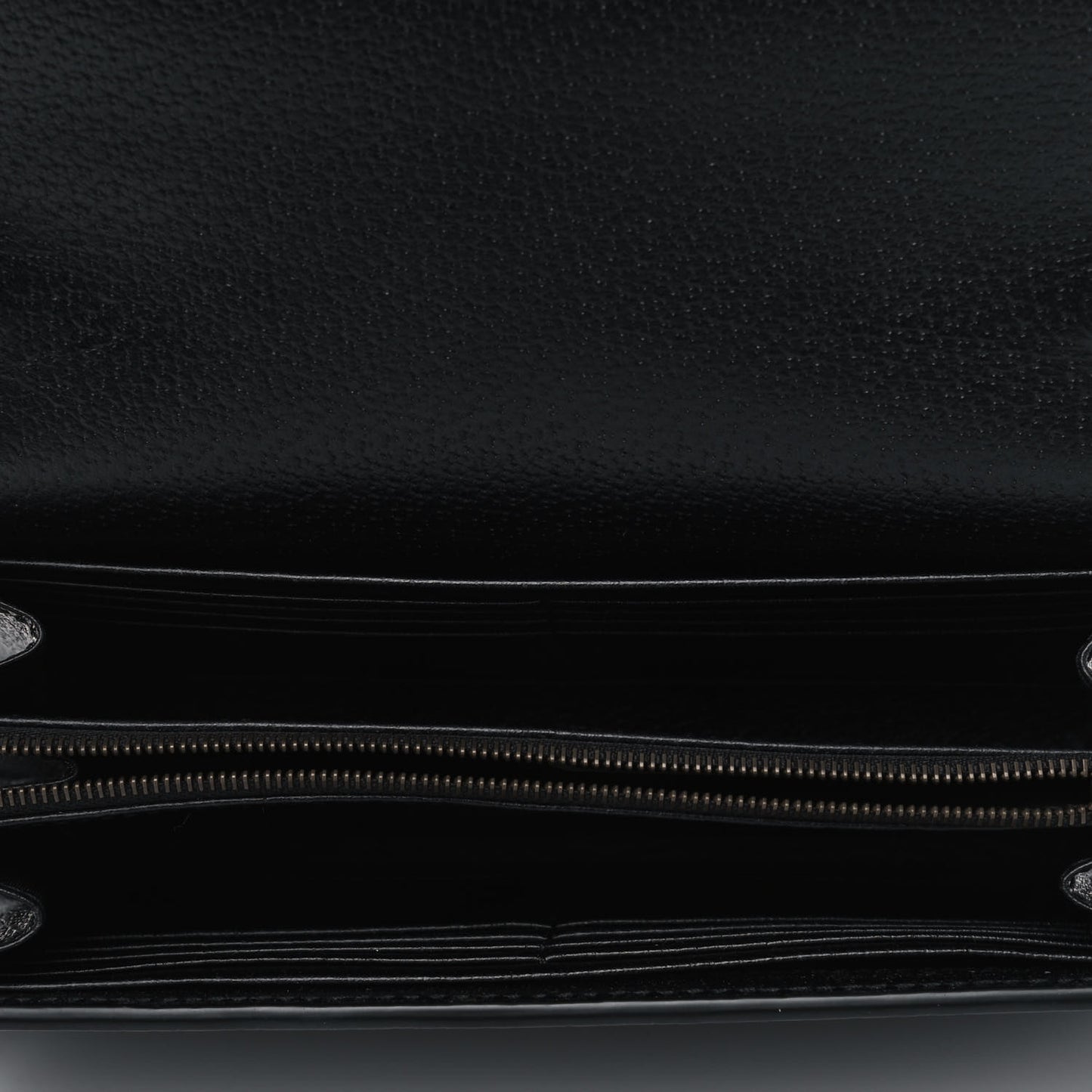 Calfskin Web Mini Dionysus Chain Wallet Black