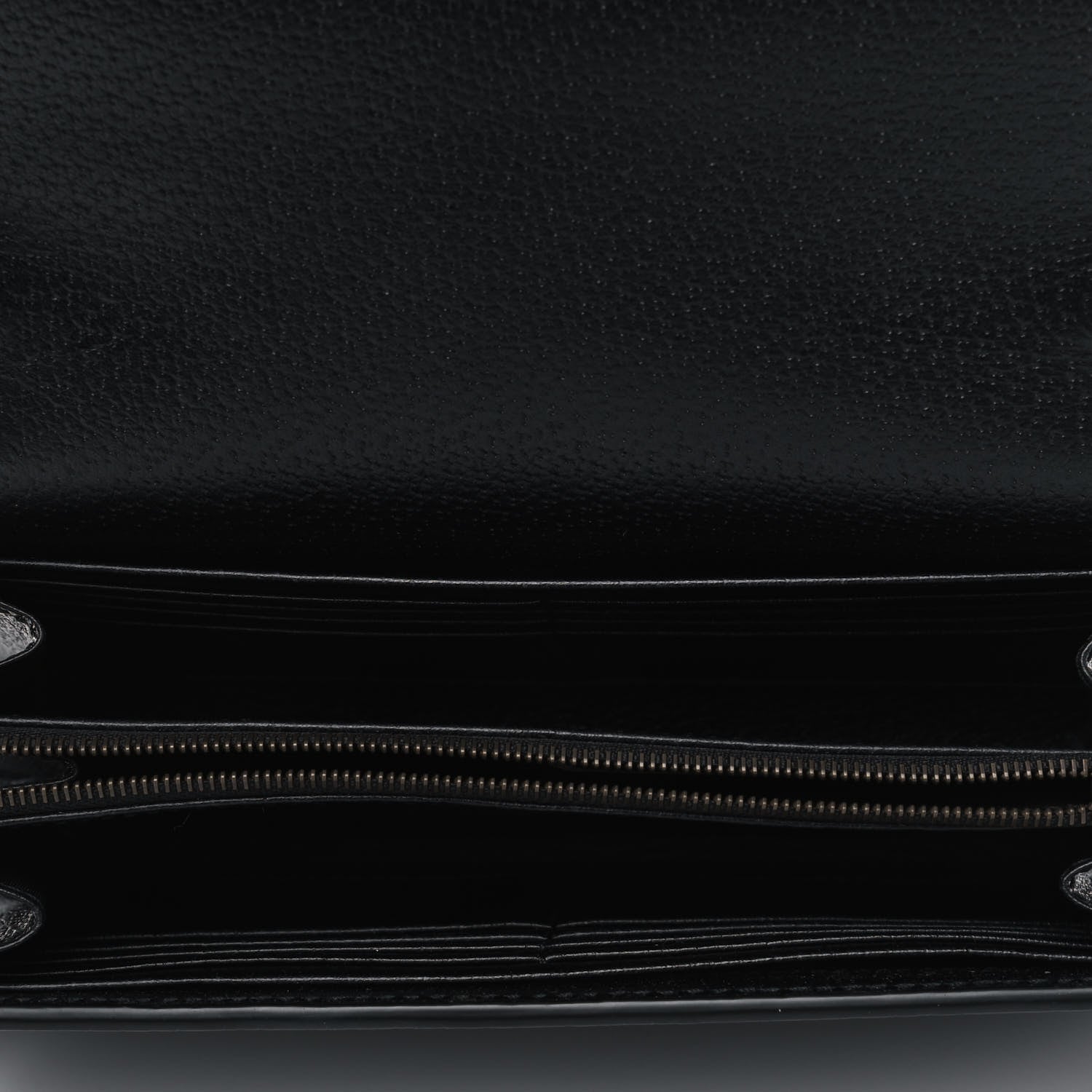 Gucci Calfskin Web Mini Dionysus Chain Wallet Black 4 of 5
