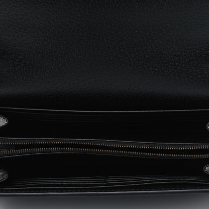 Gucci Calfskin Web Mini Dionysus Chain Wallet Black 4 of 5