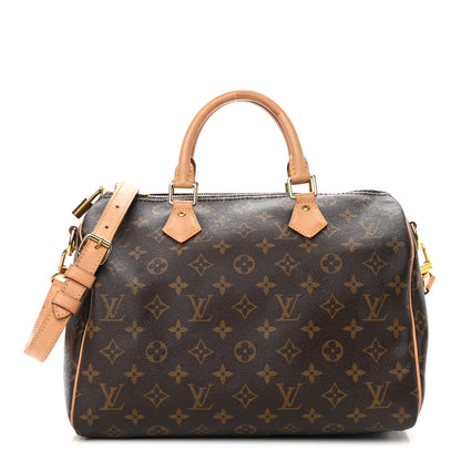 Louis Vuitton Monogram Speedy Bandouliere 30 1 of 12