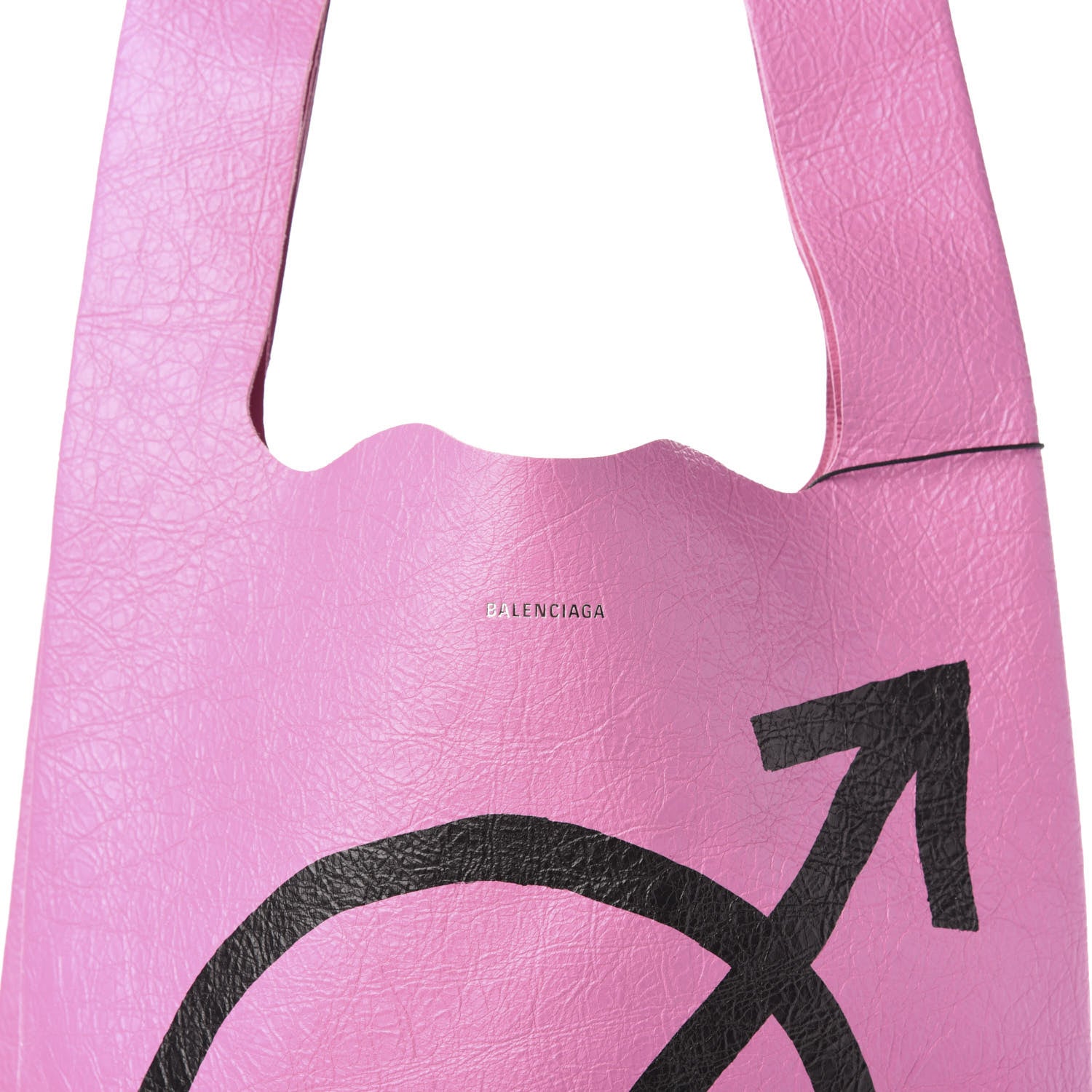 Balenciaga Agneau Arena All Gender M Supermarket Shopper Rose Bonbon 13 of 13