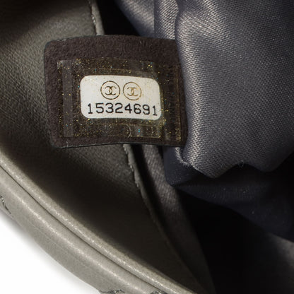 Chanel Lambskin Quilted 3 Large Flap Grey 6 of 8
