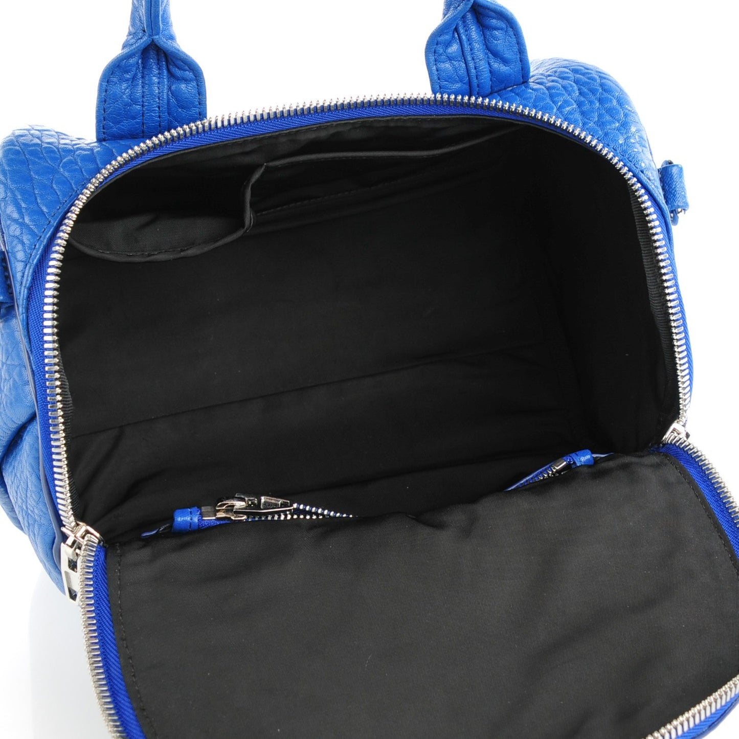 Pebbled Lambskin Rockie Royal Blue