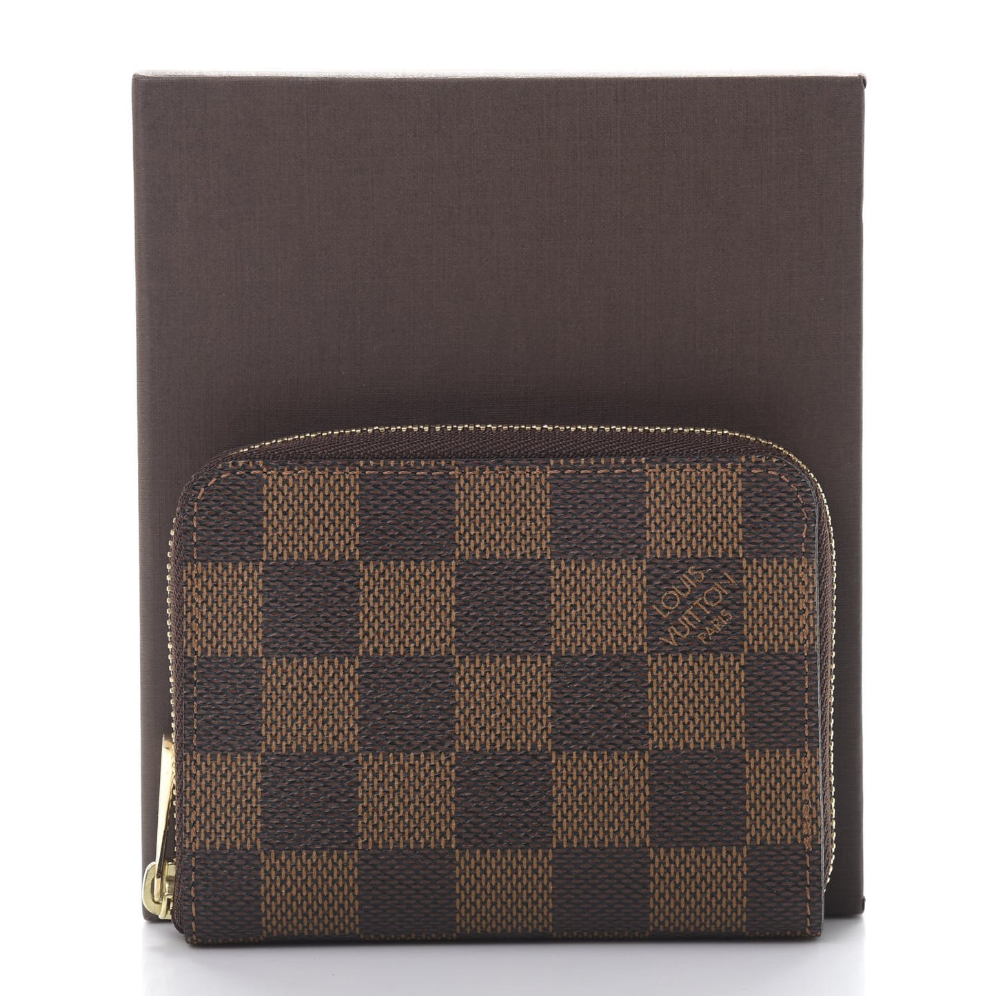 Damier Ebene Zippy Coin Purse