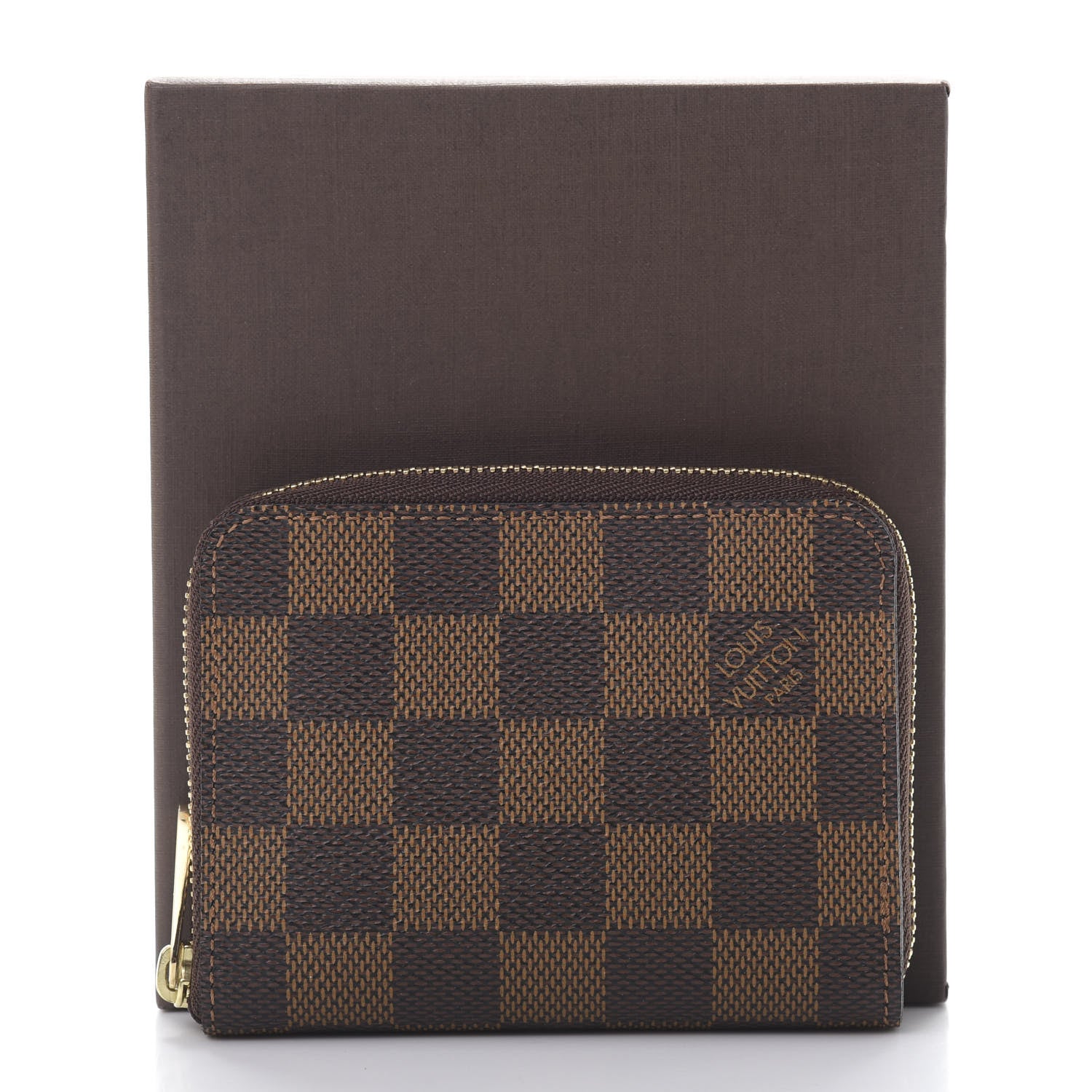 Louis Vuitton Damier Ebene Zippy Coin Purse 8 of 8