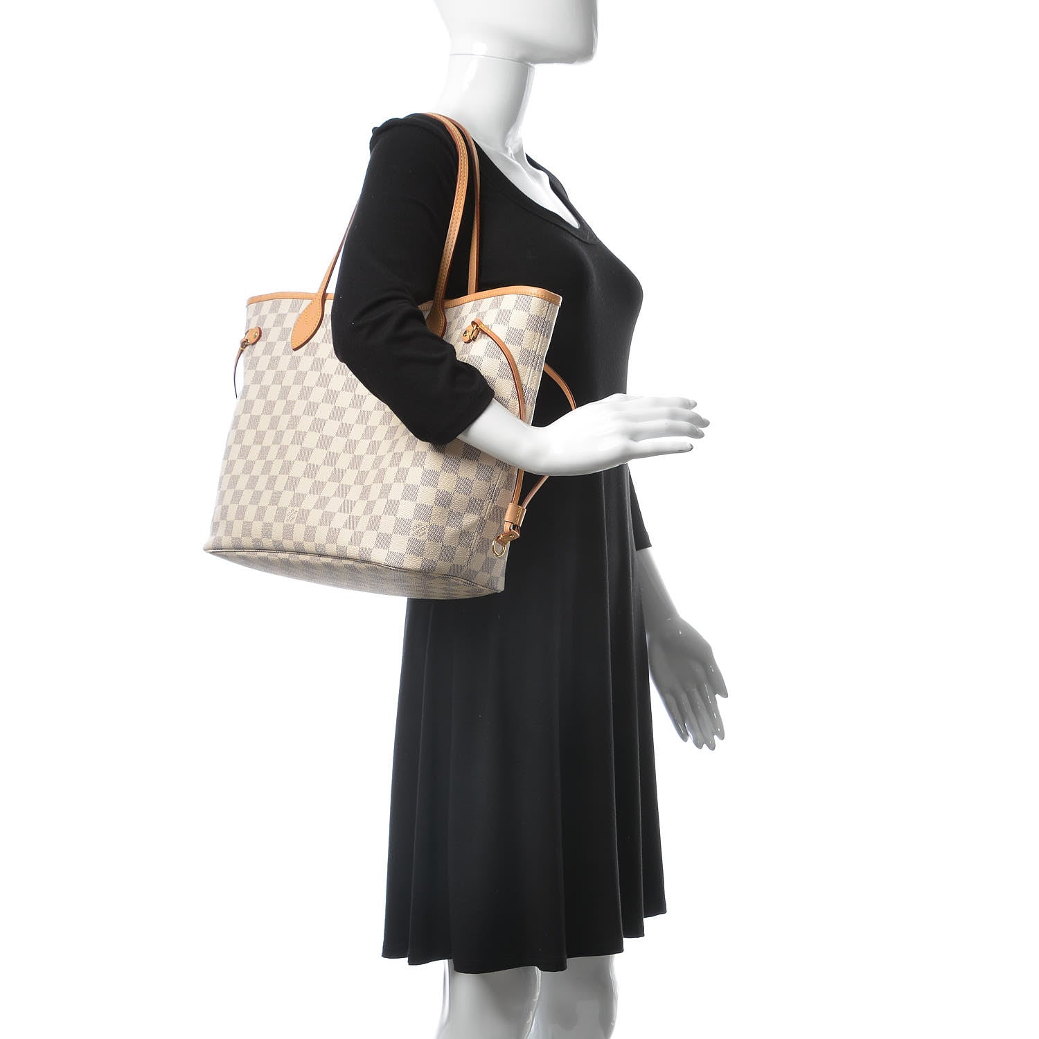 Louis Vuitton Damier Azur Neo Neverfull MM 2 of 17