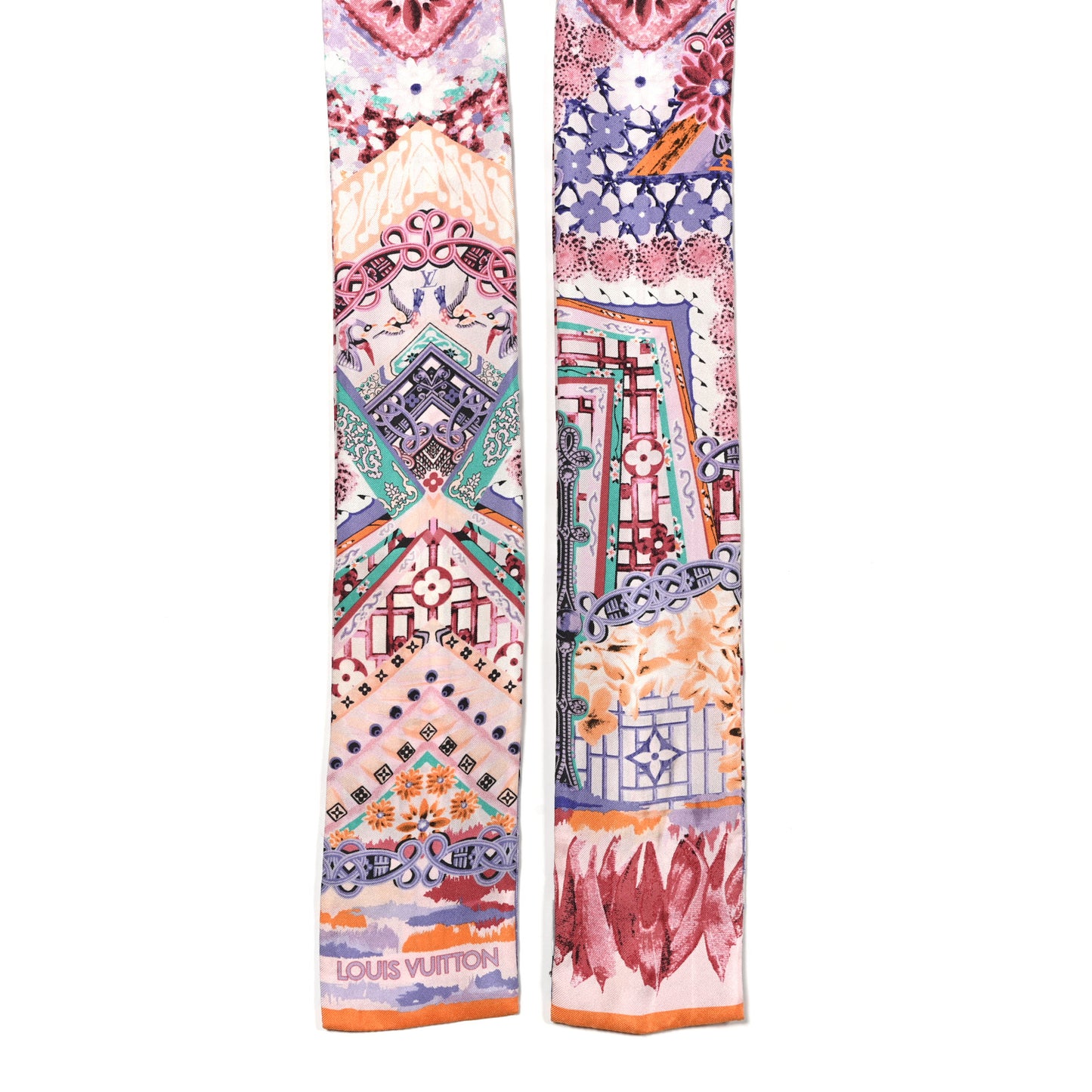 Silk Monogram Paradis Bandeau