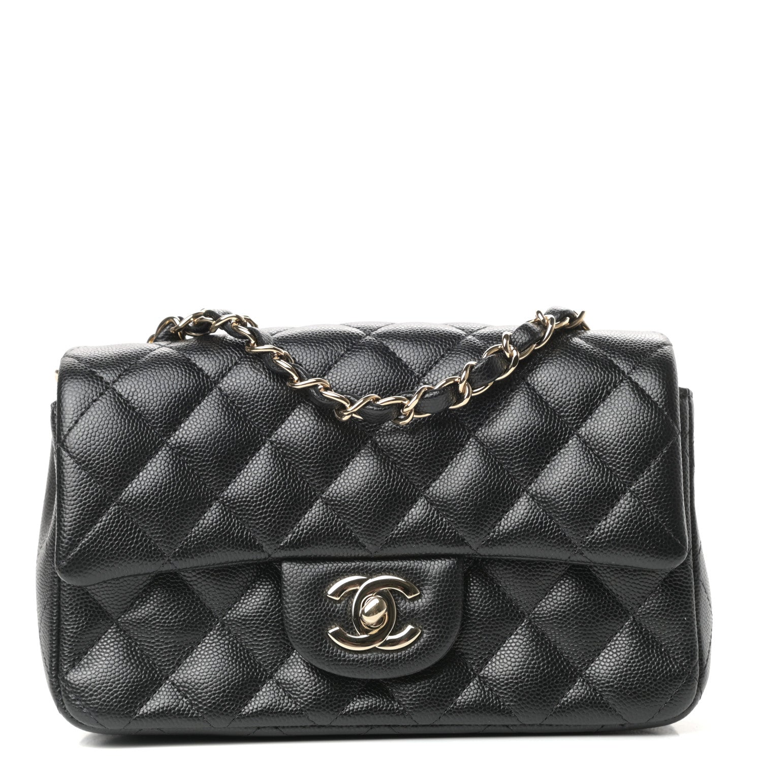 Chanel Caviar Quilted Mini Rectangular Flap Black 1 of 10
