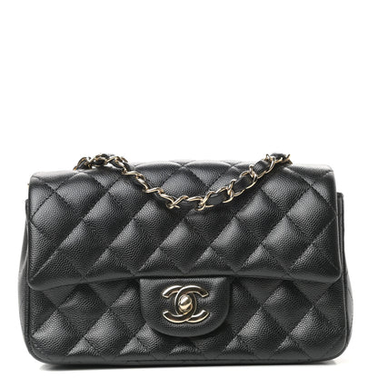 Chanel Caviar Quilted Mini Rectangular Flap Black 1 of 10