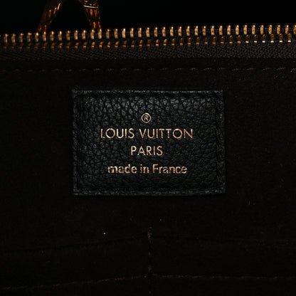 Louis Vuitton Calfskin Monogram Kimono Tote Black 6 of 9
