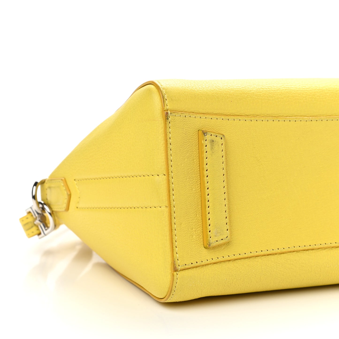 Sugar Goatskin Mini Antigona Yellow