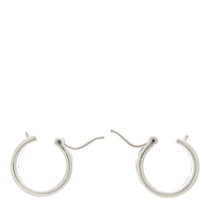 Tiffany Sterling Silver Wide 1837 Hoop Earrings 3 of 6