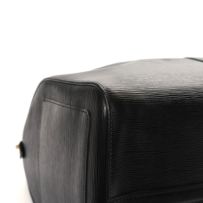 Louis Vuitton Epi Keepall 55 Black 8 of 11