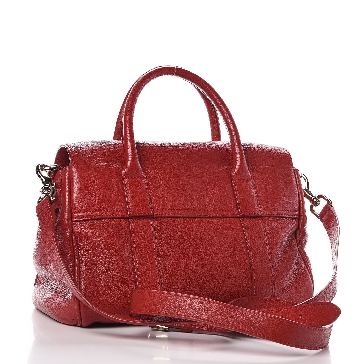 Mulberry Soft Grain Calfskin Small Bayswater Poppy Red 3 of 9