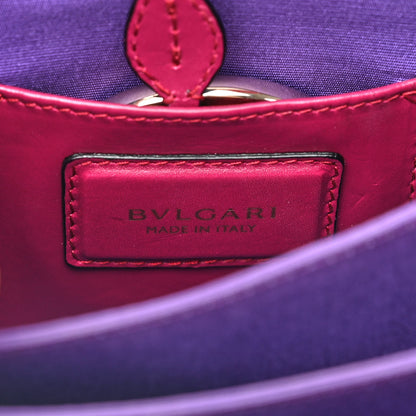 Bulgari Calfskin Serpenti Forever Top Handle Pink 8 of 11