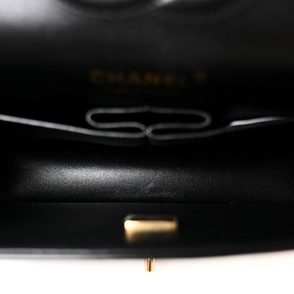 Chanel Lambskin Quilted Medium Hollywood Charms Double Flap Black 5 of 11