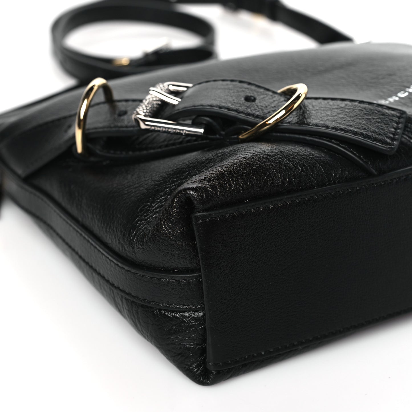 Calfskin Small Voyou Bag Black