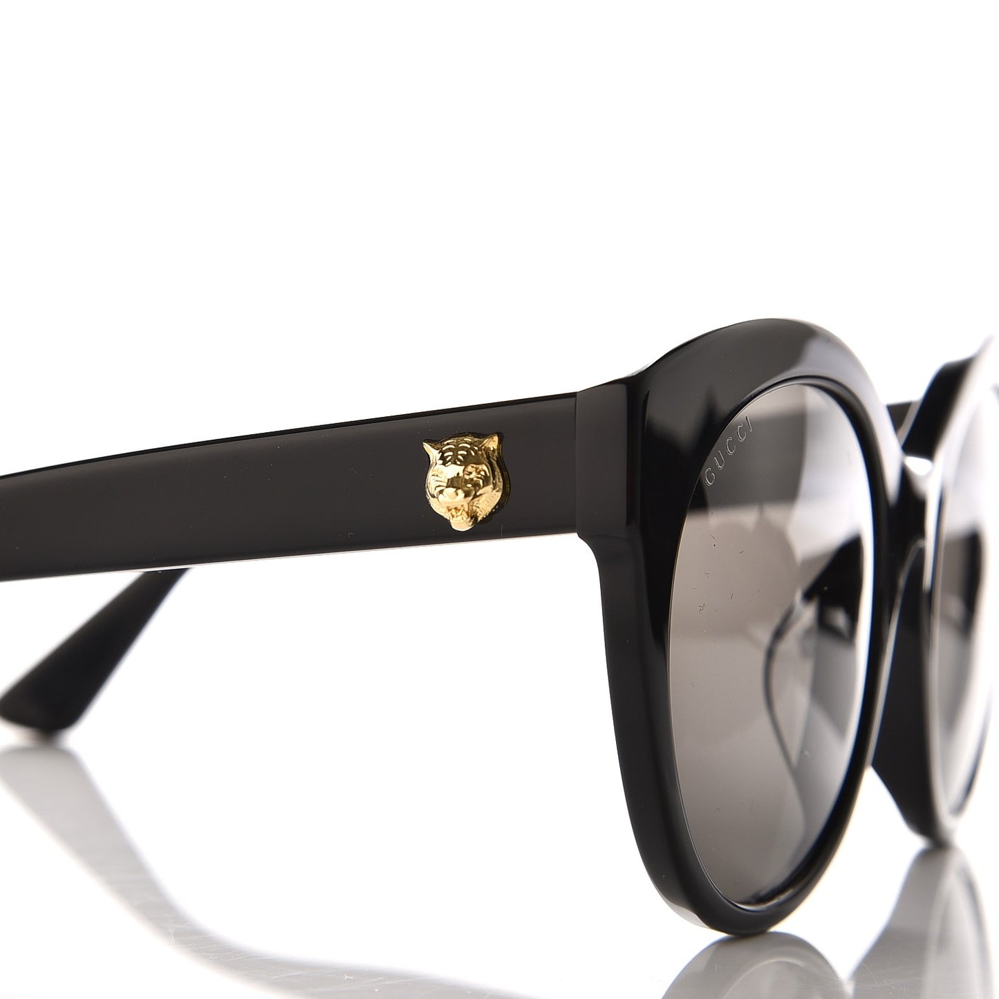 Round GG Sunglasses GG0028SA Black