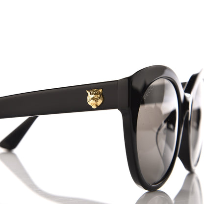 Gucci Round GG Sunglasses GG0028SA Black 5 of 9