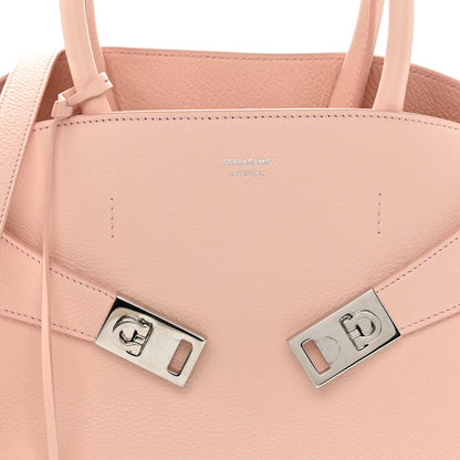 Salvatore Ferragamo Calfskin Medium Hug Bag Pink 7 of 9