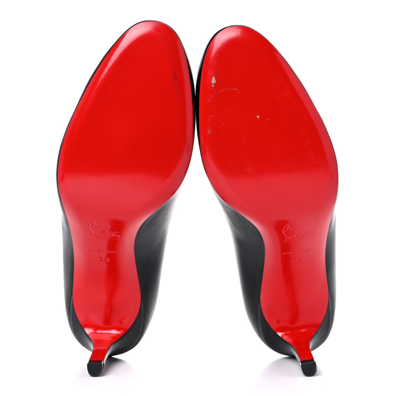 Christian Louboutin Kid Simple 70 Pumps 38 Black 5 of 13
