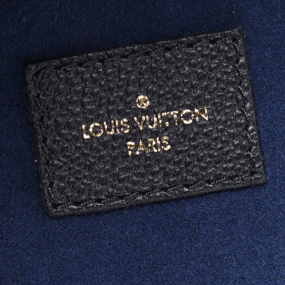 Louis Vuitton Empreinte Monogram Giant Neverfull MM Black 6 of 8