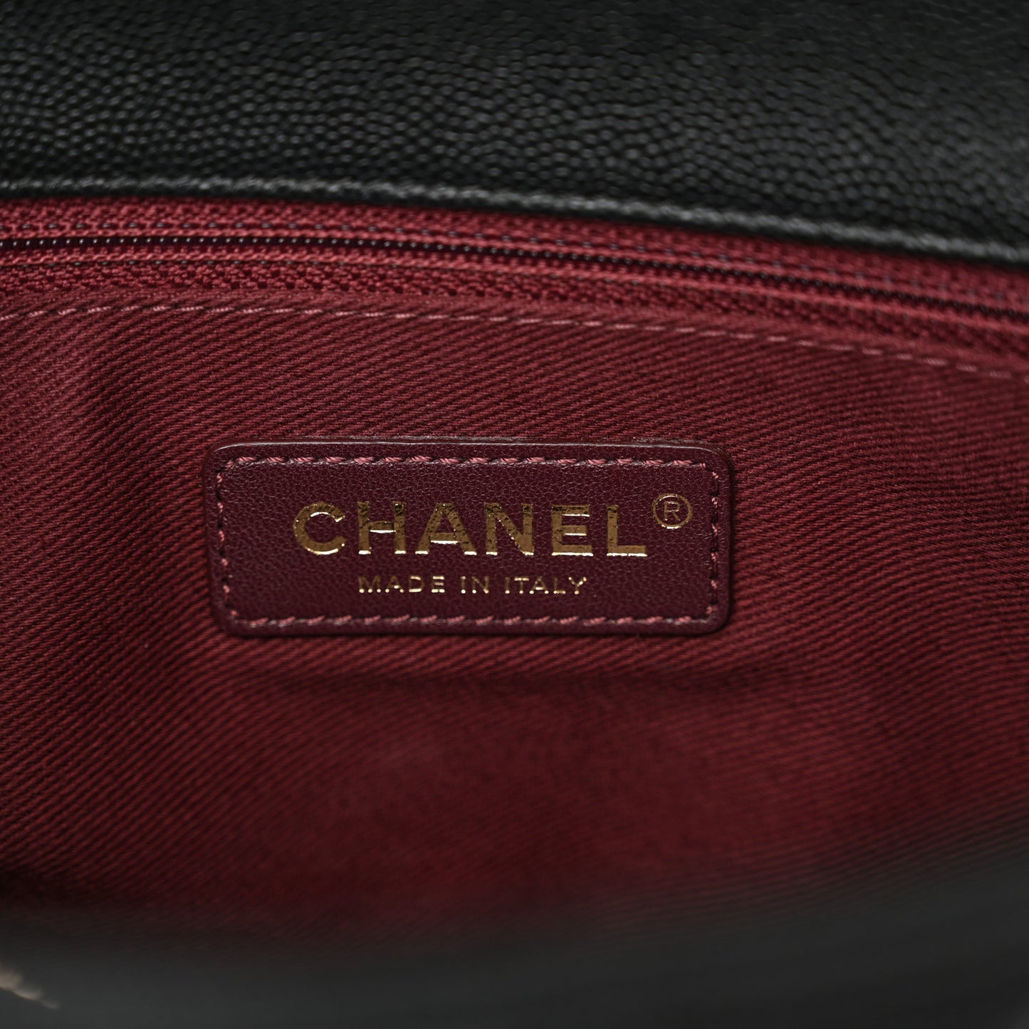 Caviar Quilted Small Coco Handle Flap Black