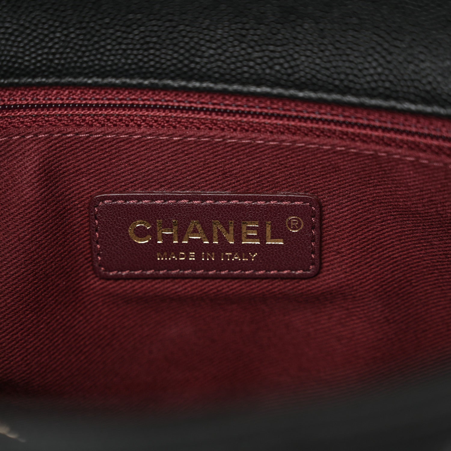 Chanel Caviar Quilted Small Coco Handle Flap Black 6 of 10