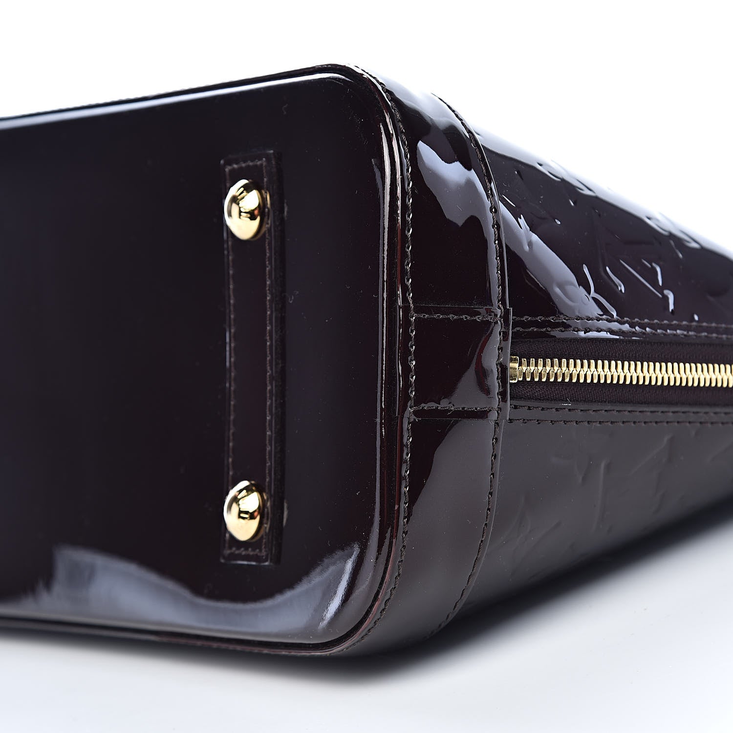 Louis Vuitton Vernis Alma PM Amarante 8 of 9