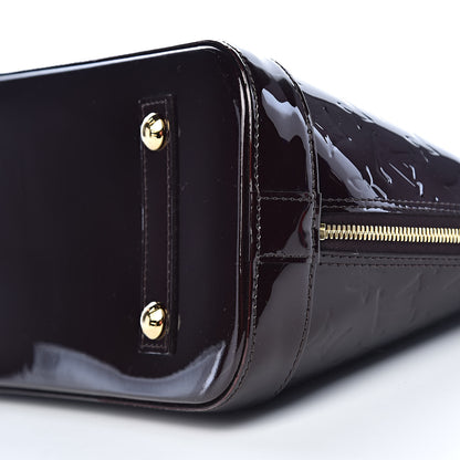 Louis Vuitton Vernis Alma PM Amarante 8 of 9