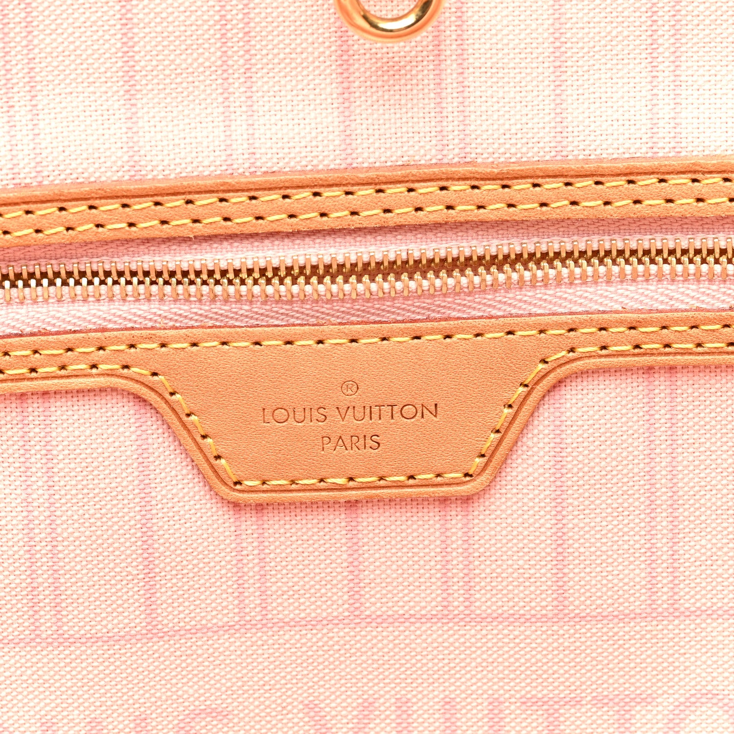 Louis Vuitton Damier Azur Neo Neverfull MM Rose Ballerine 7 of 10