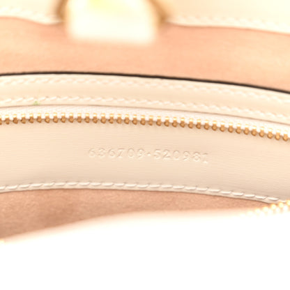 Gucci Boarded Dyana Lux Calfskin Small Jackie 1961 Hobo Mystic White 7 of 13