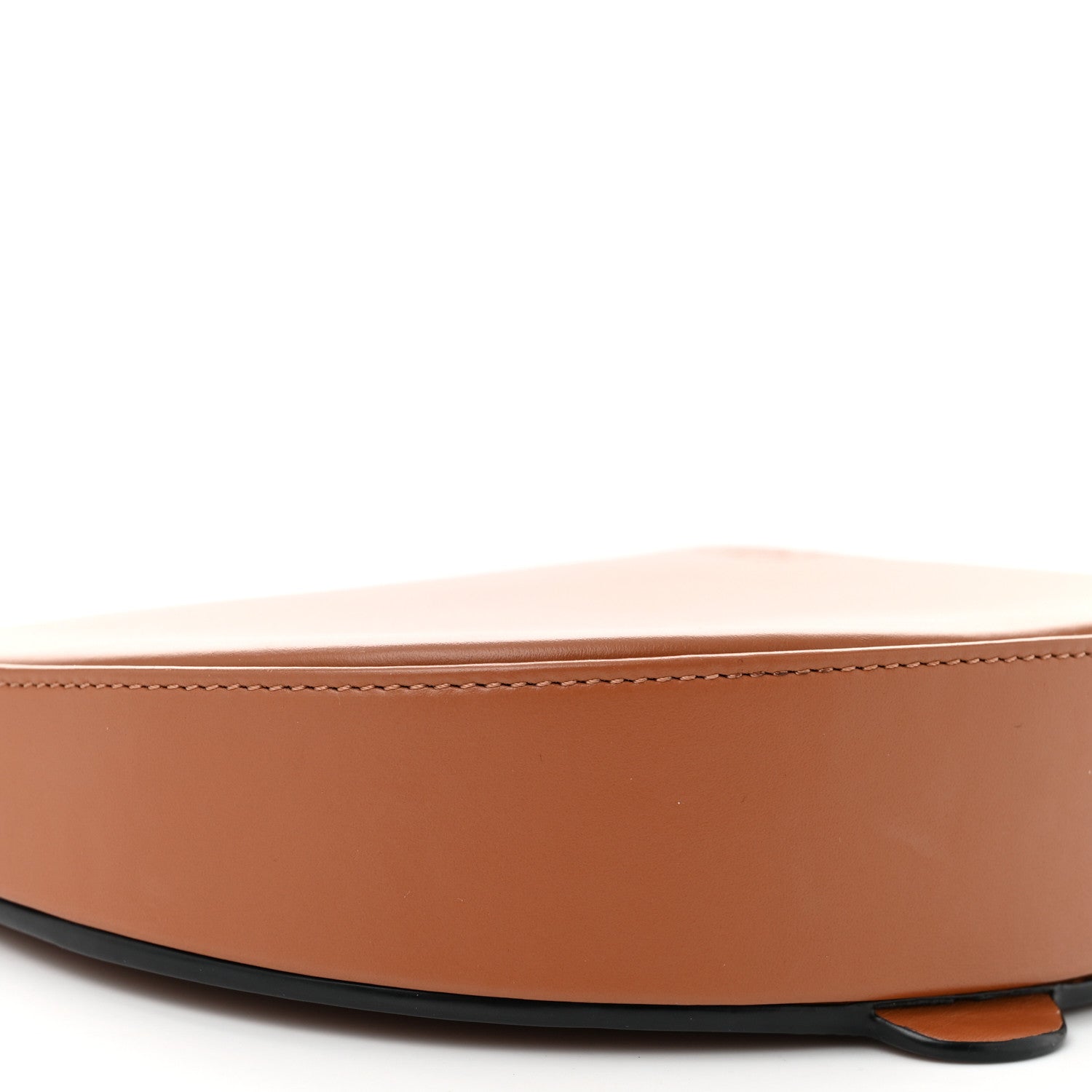 Loewe Soft Calfskin Heel Saddle Bag Tan 9 of 10