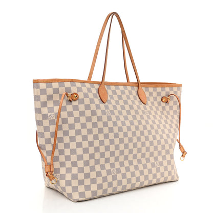 Louis Vuitton Damier Azur Neo Neverfull GM Rose Ballerine 3 of 12