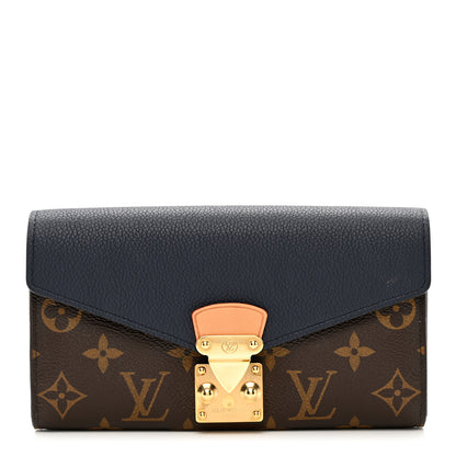 Louis Vuitton Monogram Pallas Wallet Blue Marine 1 of 6