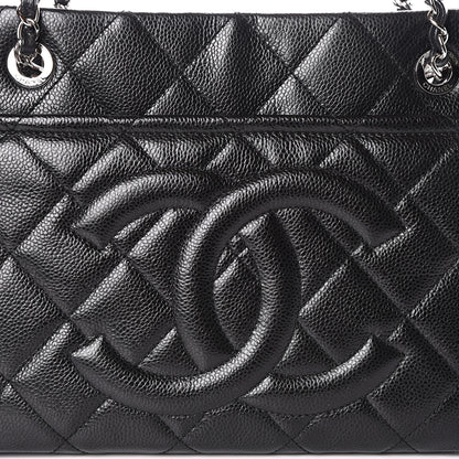 Chanel Caviar Quilted Timeless CC Soft Tote Black 10 of 10