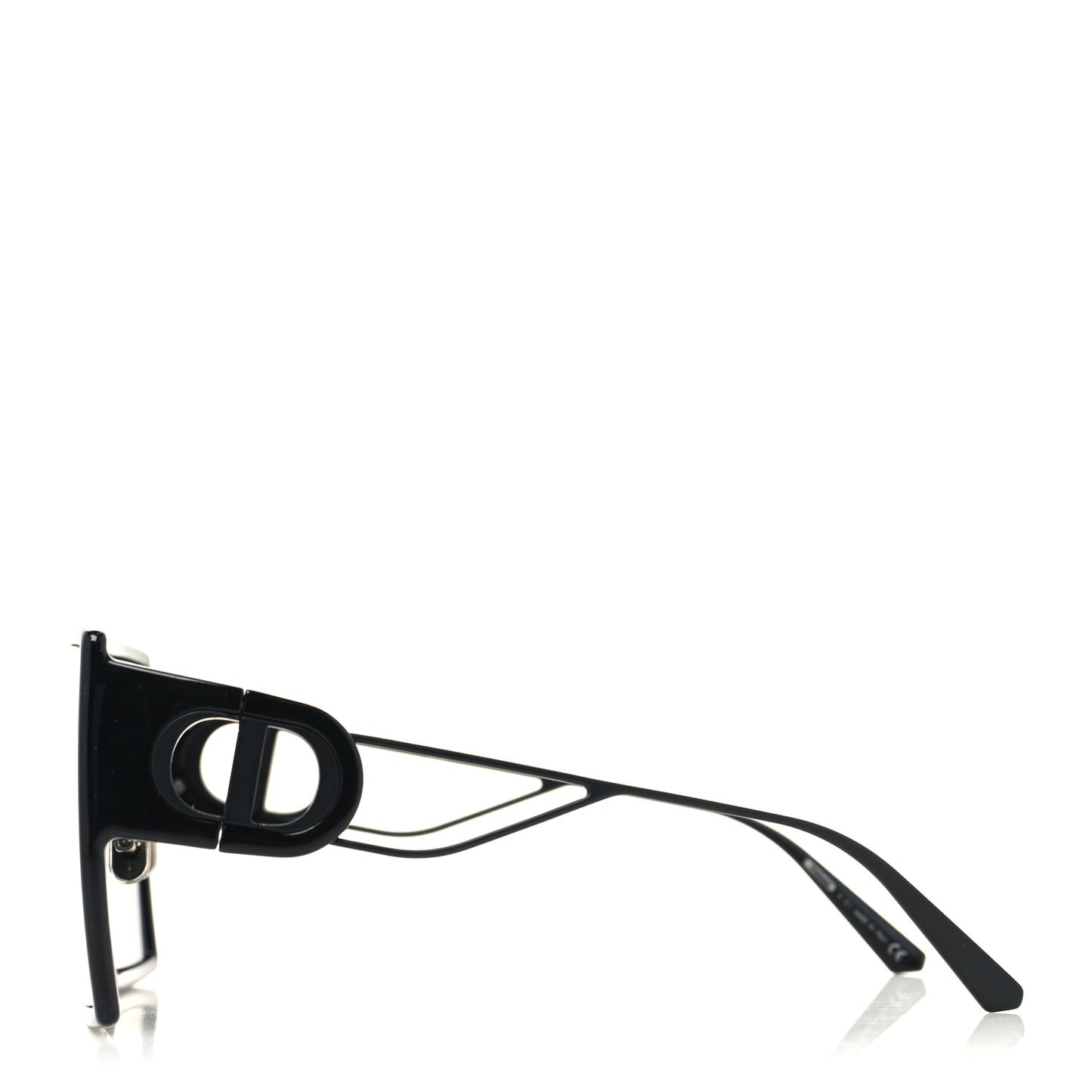 Square 30 Montaigne Sunglasses Black