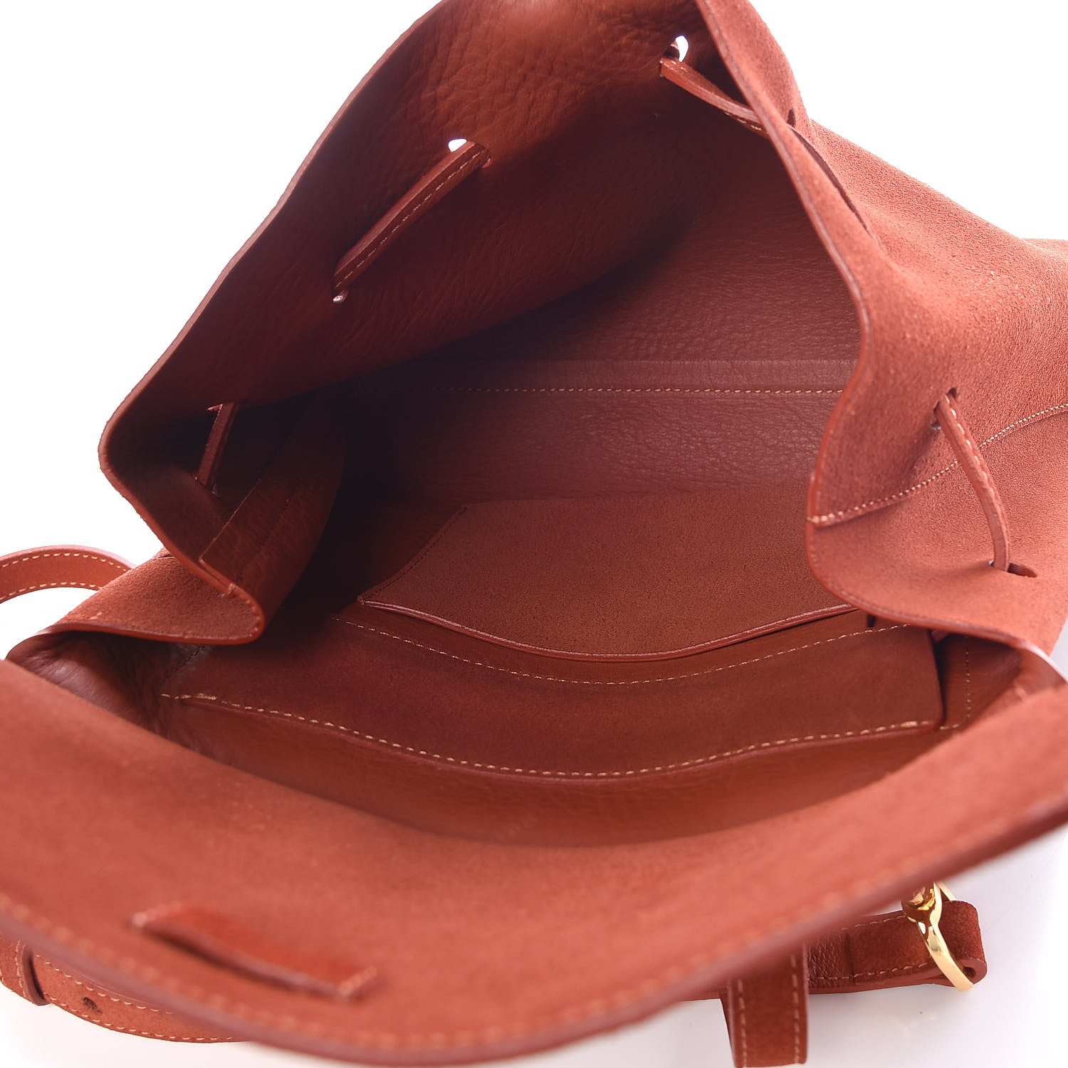 Mansur Gavriel Suede Mini Lady Bag Brick 5 of 8