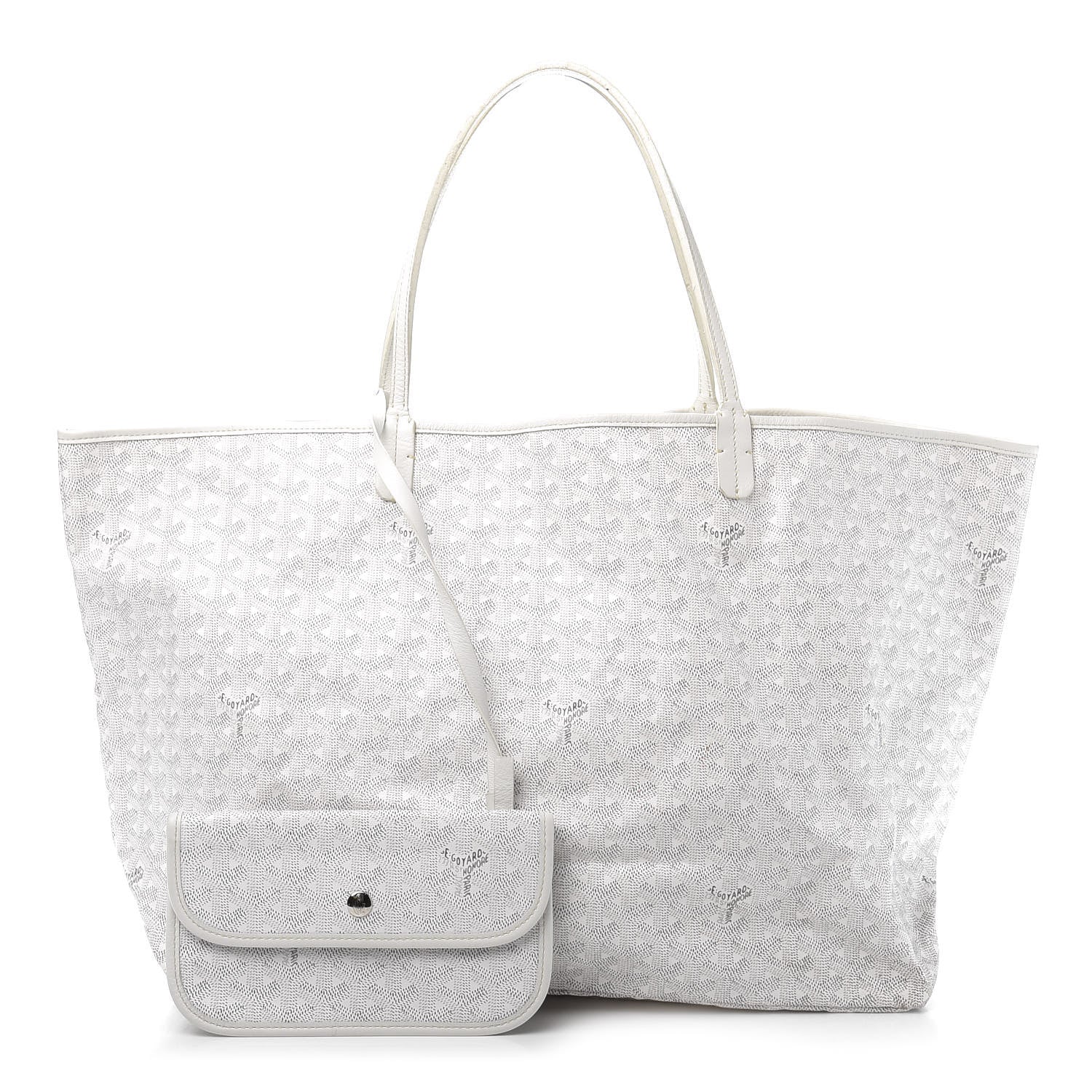 Goyard Goyardine Saint Louis GM White 1 of 14
