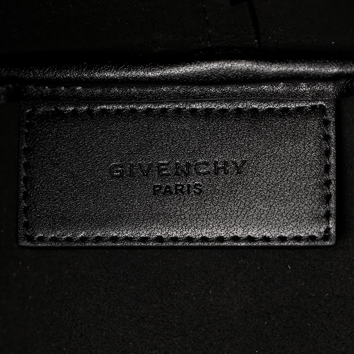 Givenchy Smooth Calfskin Floral Print Logo Wing Shopper Tote Black White 8 of 13