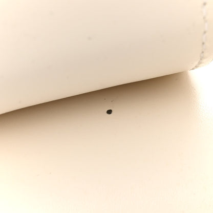 Alexander McQueen Calfskin Slash Knuckle Shoulder Bag Black Ivory 12 of 13