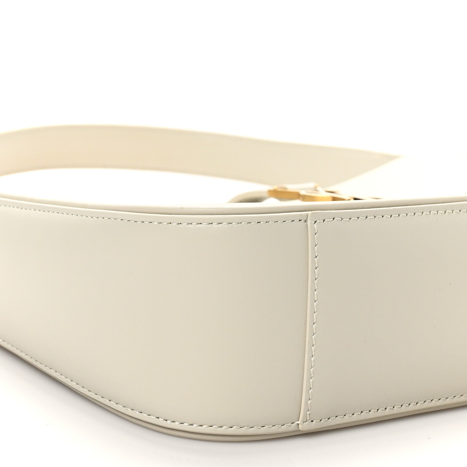 Saint Laurent Smooth Calfskin Le 5 A 7 Hobo Crema Soft 9 of 10